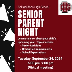 parent meeting flyer